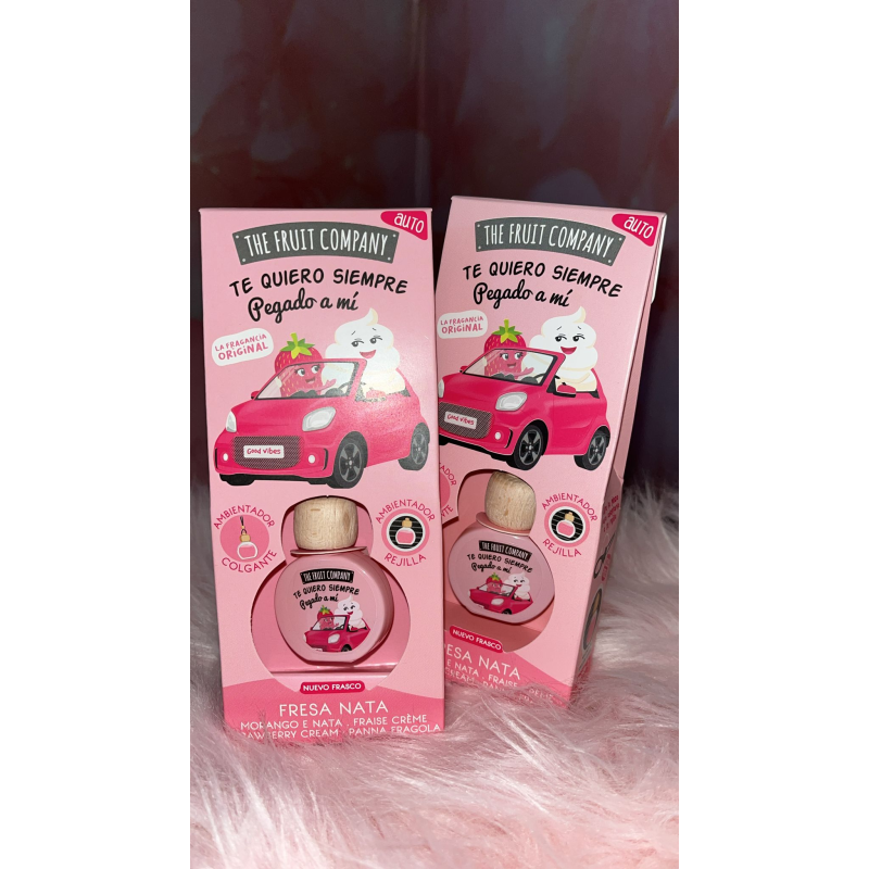 Ambientador de coche Fresa nata
