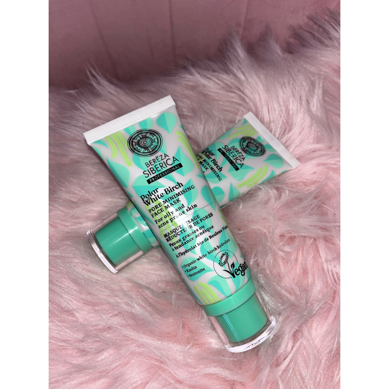 Mascarilla facial minimizadora de poros