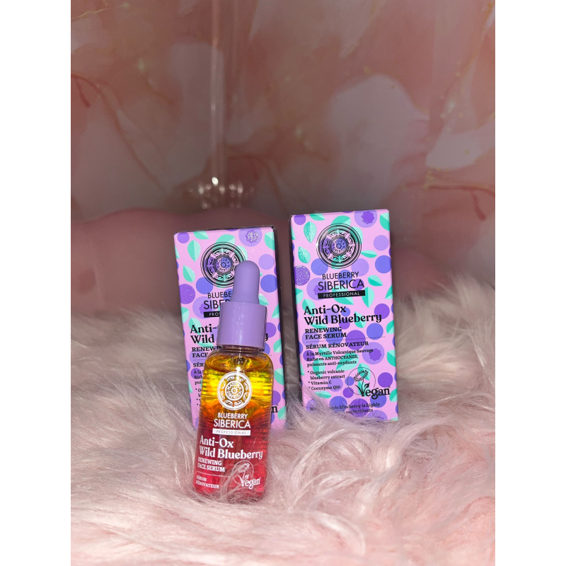 Serum facial renovador antioxidante