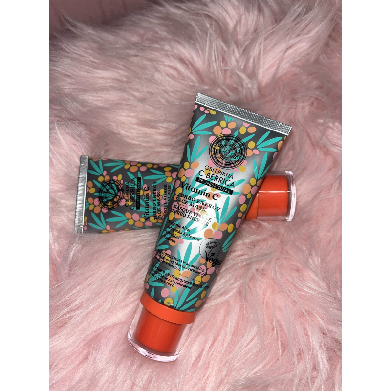 Mascarilla facial "Energía turbo" Vitamina C