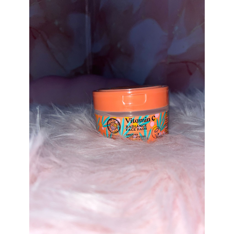 Discos faciales ultrailuminadores Vitamina C