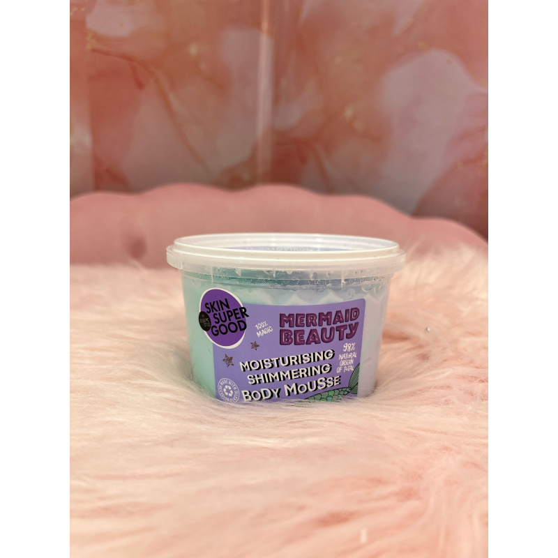 Mousse corporal hidratante brillante