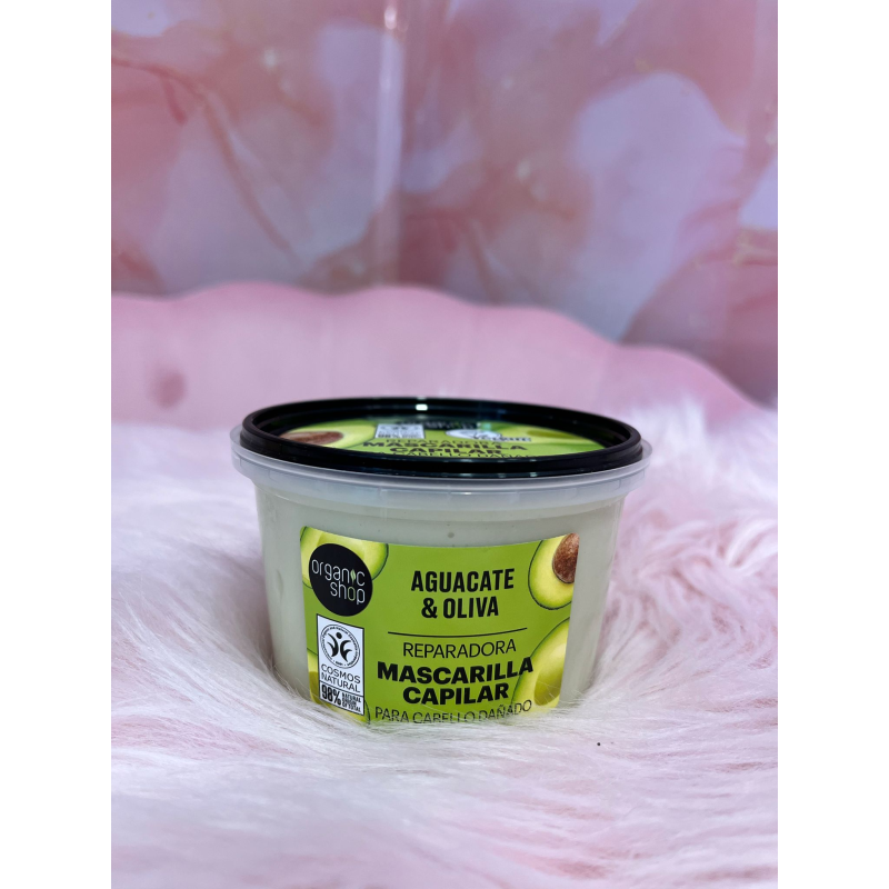 Mascarilla capilar reparadora para cabellos dañados