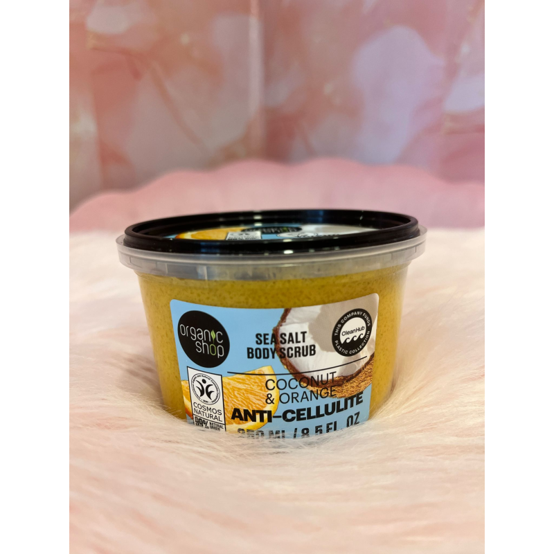 Exfoliante corporal anticelulítico