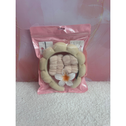 Set diadema , pinza y muñequera skincare